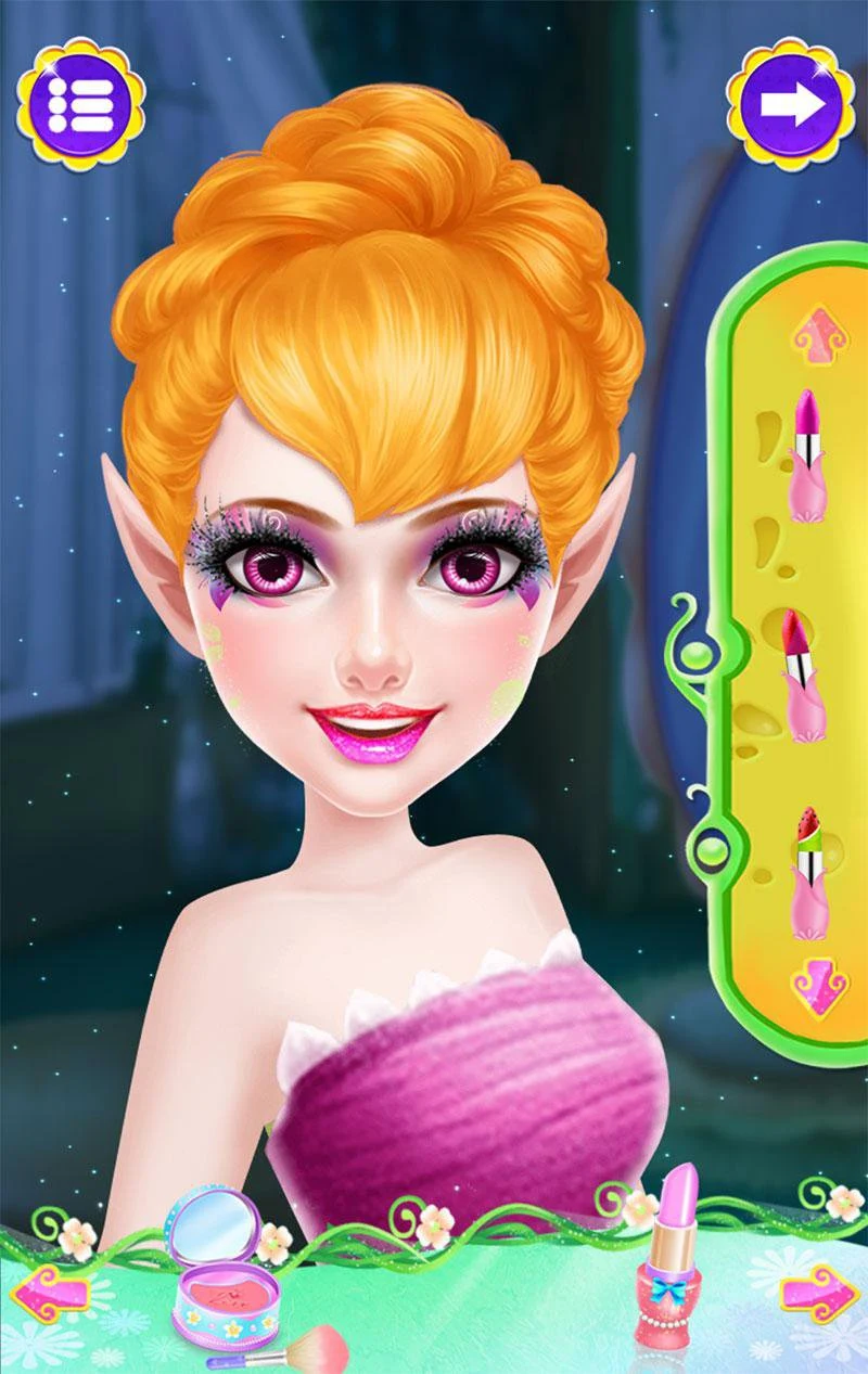 Forest Fairy Princess Makeup Salon screenshot