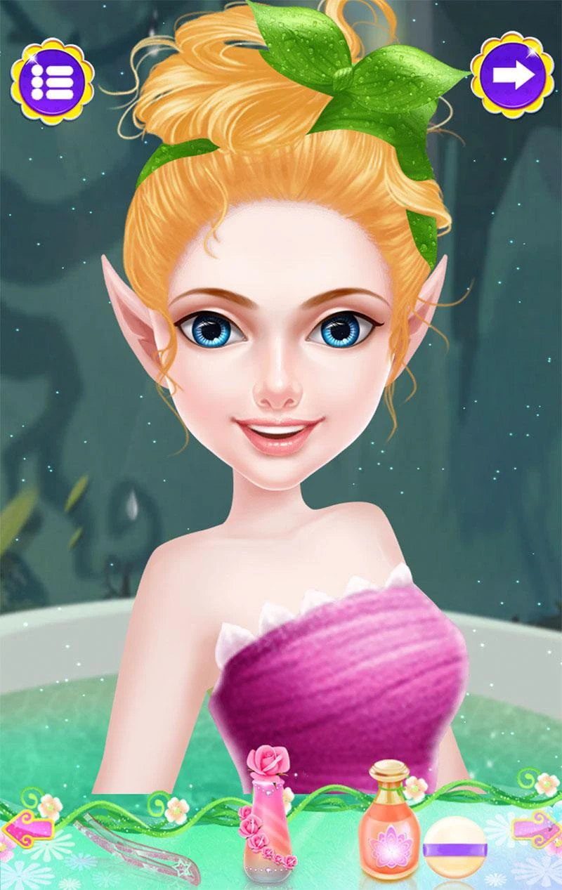 Forest Fairy Princess Makeup Salon screenshot