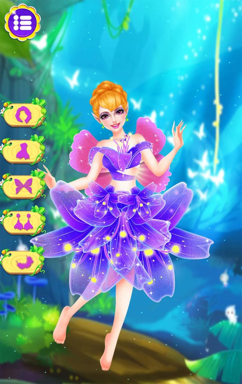 Forest Fairy Princess Makeup Salon screenshot