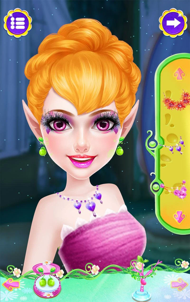 Forest Fairy Princess Makeup Salon screenshot